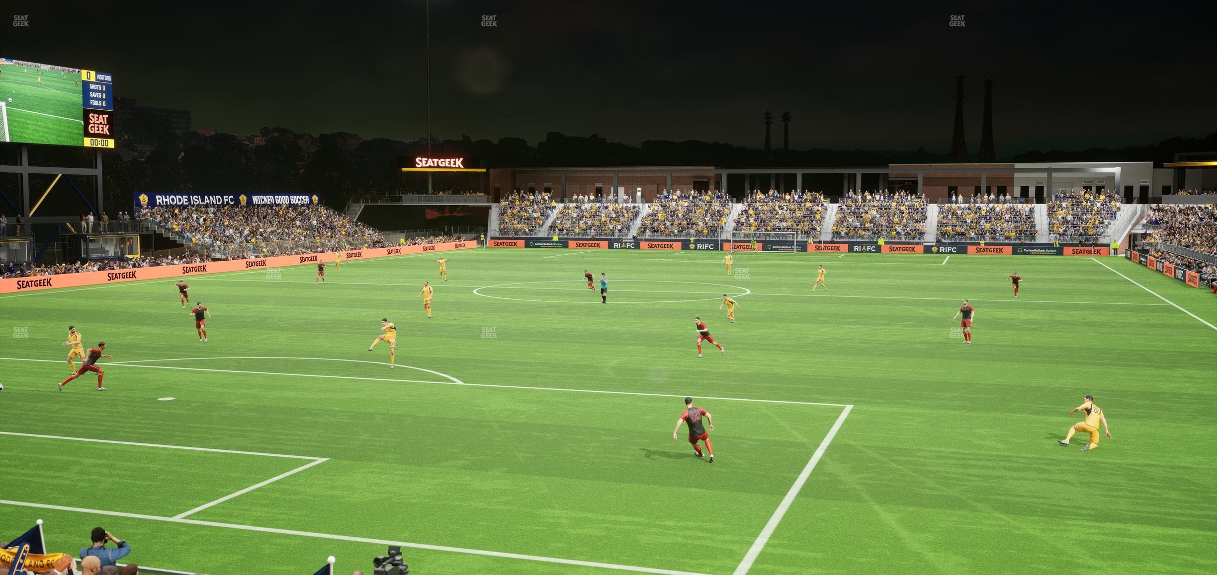 Centreville Bank Stadium - Section 134 Seat View