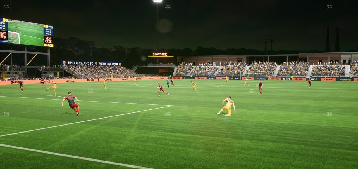 Centreville Bank Stadium - Section 135 Seat View