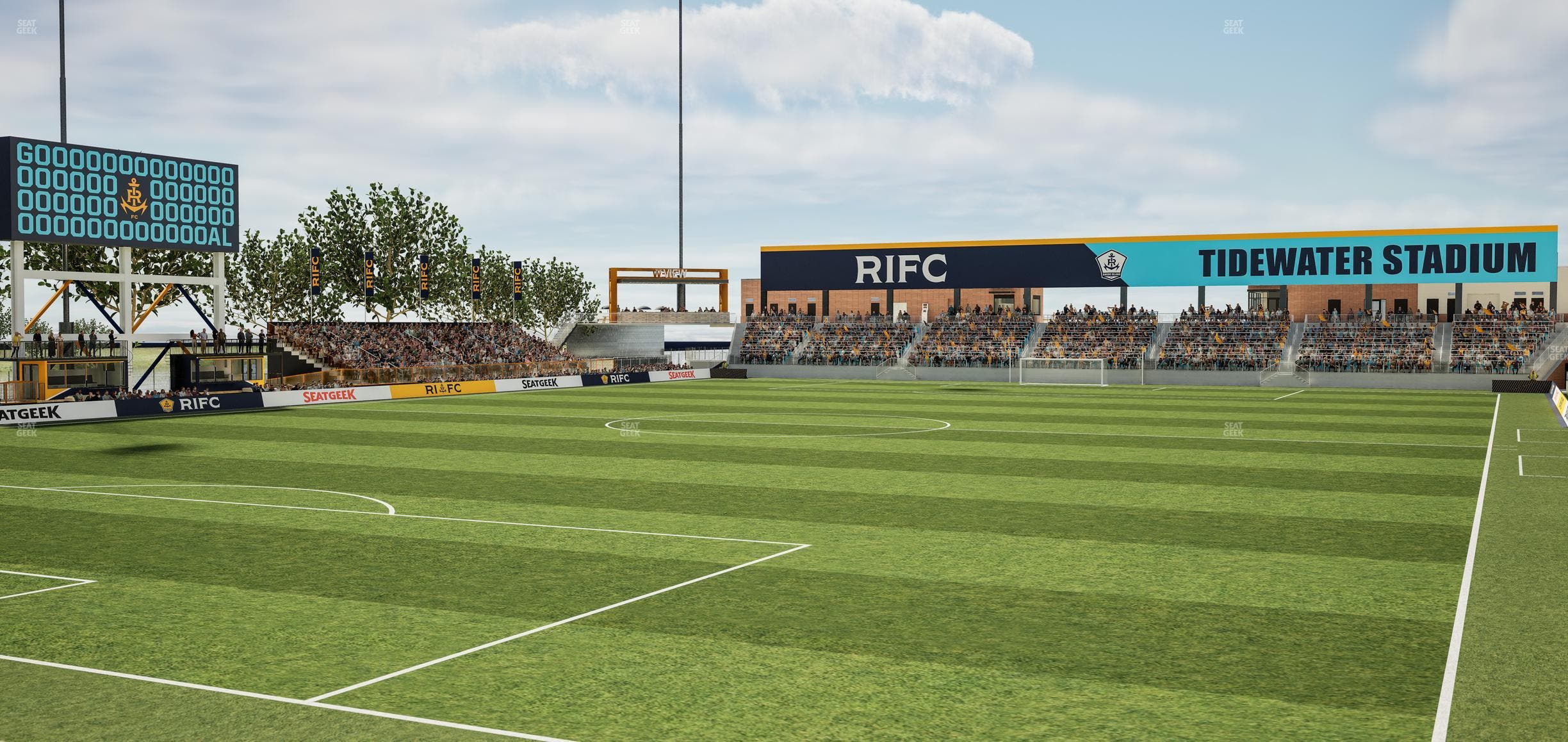 Centreville Bank Stadium - Section 135 Seat View