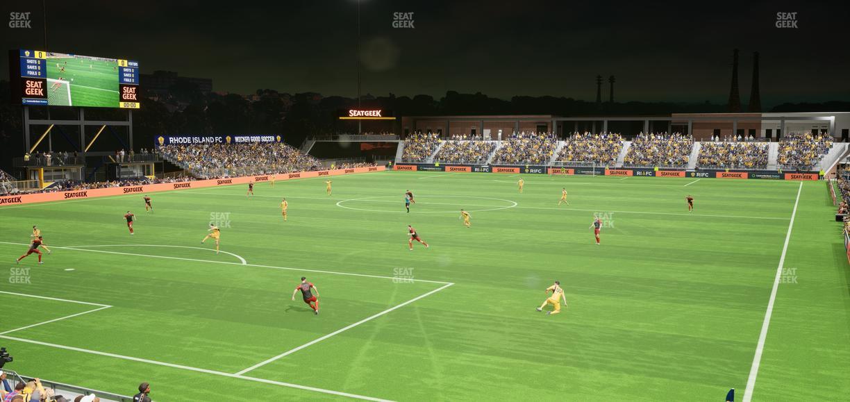 Centreville Bank Stadium - Section 135 Seat View