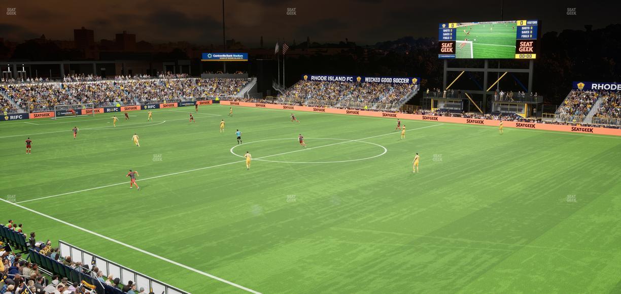 Centreville Bank Stadium - Section 210 Seat View