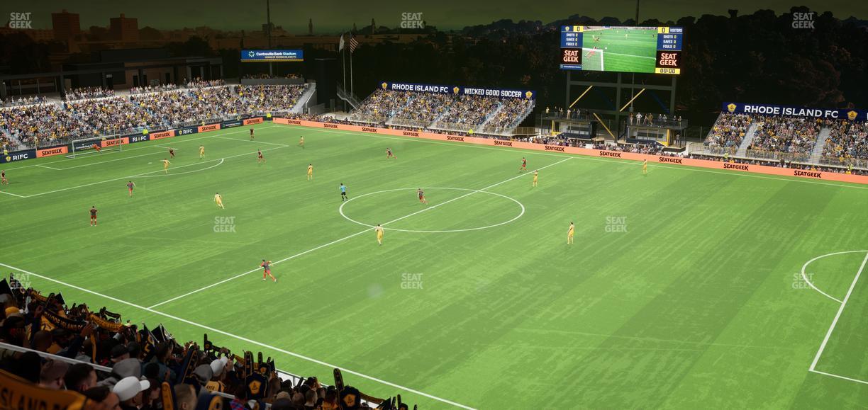 Centreville Bank Stadium - Section 210 Seat View