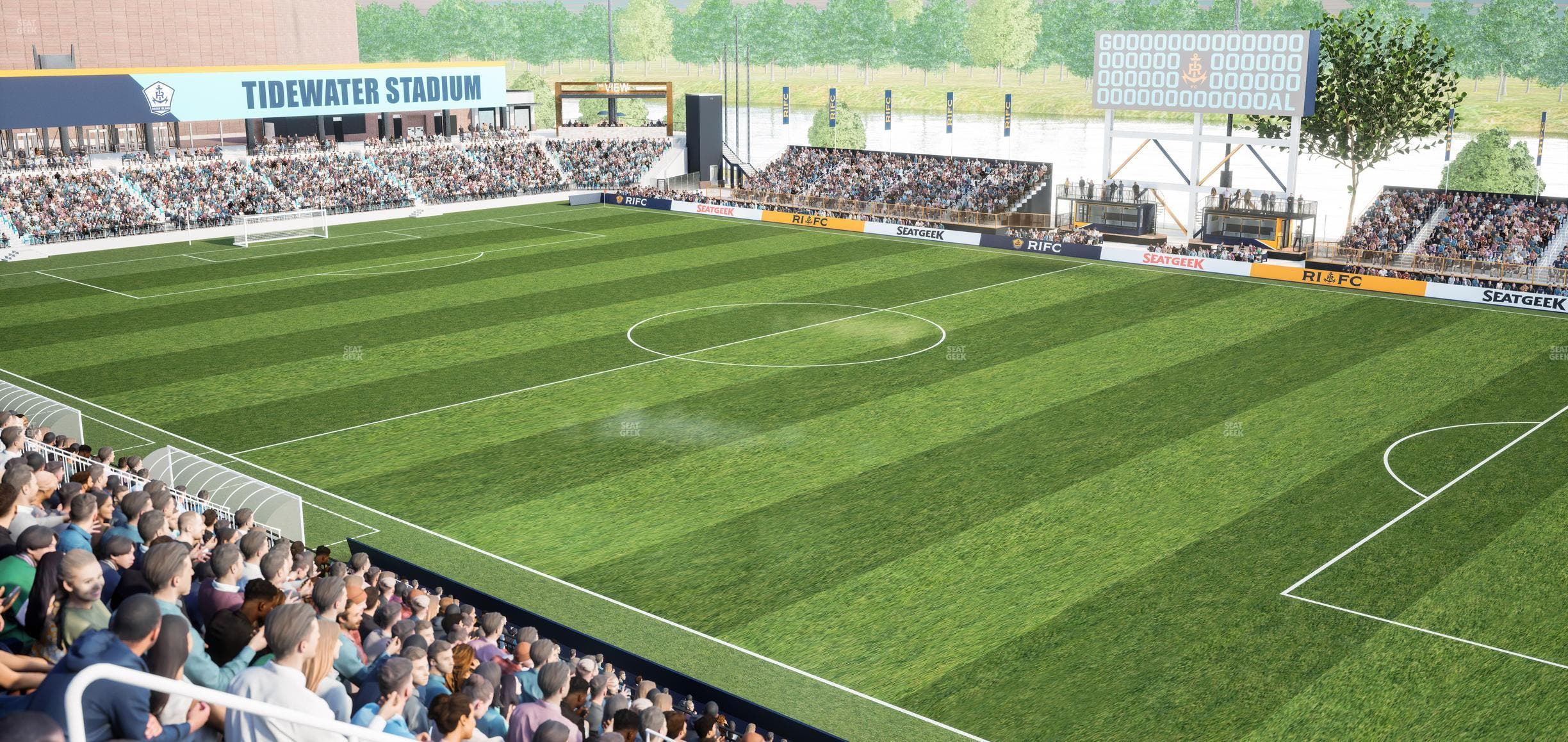 Centreville Bank Stadium - Section 211 Seat View