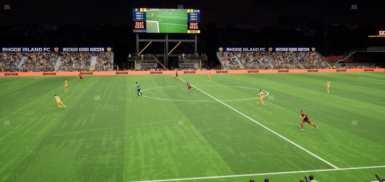 Centreville Bank Stadium - Section Club 1 Seat View