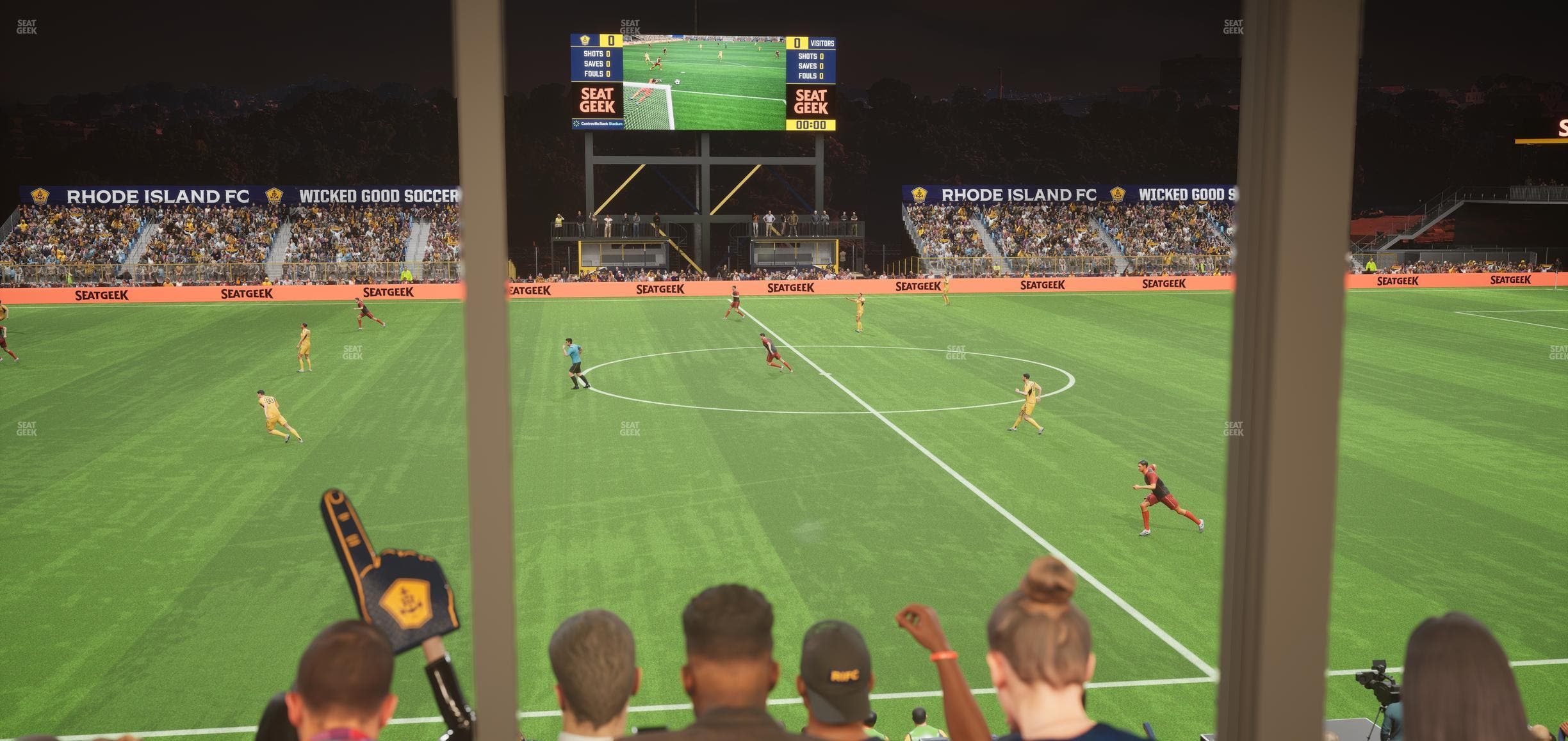 Centreville Bank Stadium - Section Club 1 Seat View