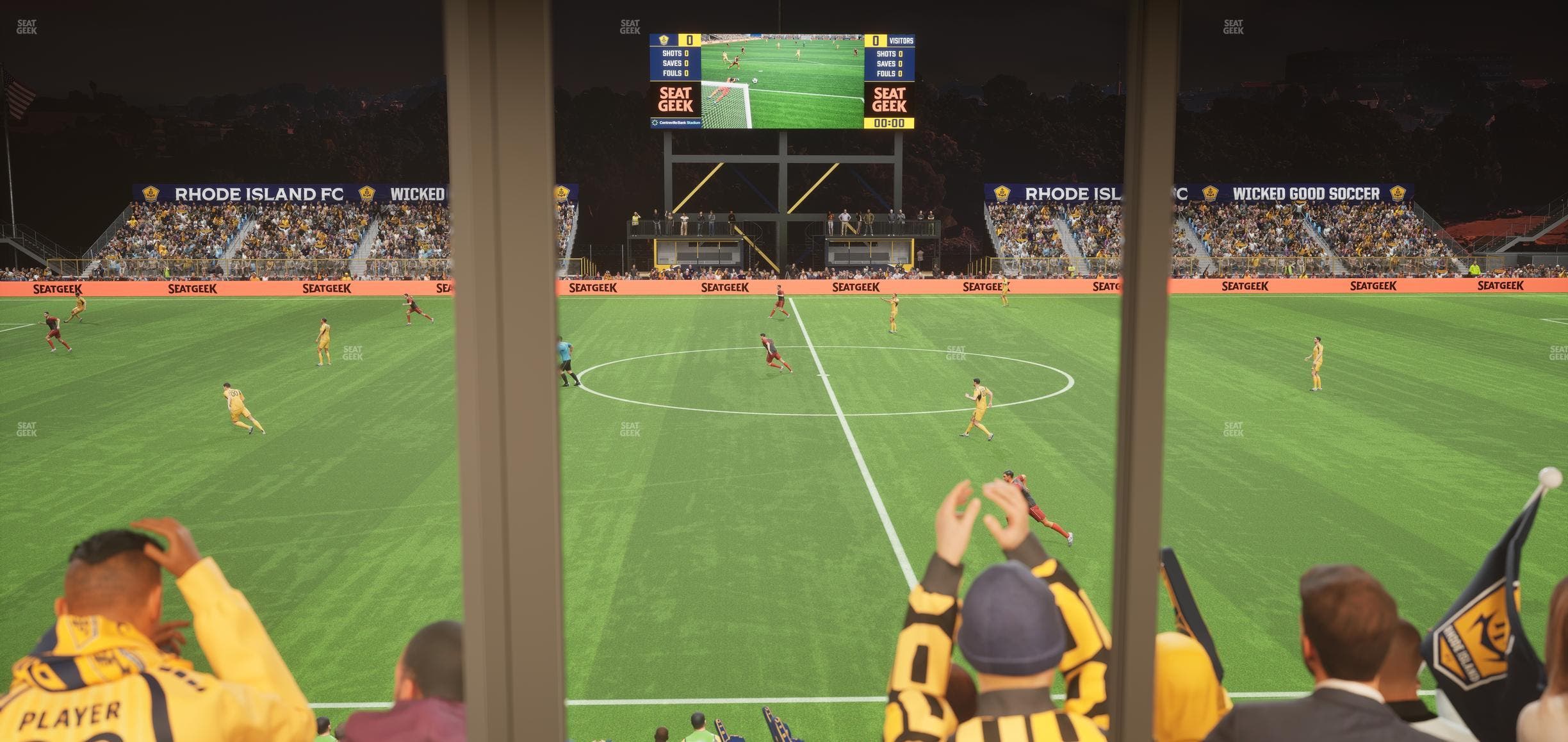 Centreville Bank Stadium - Section Club 2 Seat View