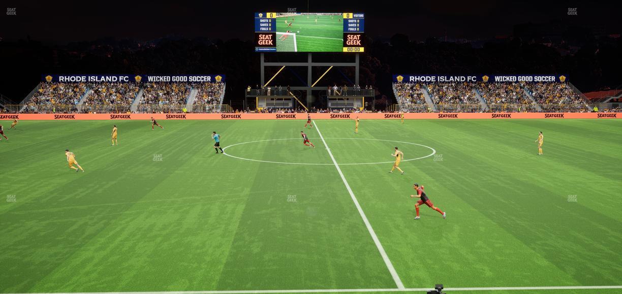 Centreville Bank Stadium - Section Club 2 Seat View