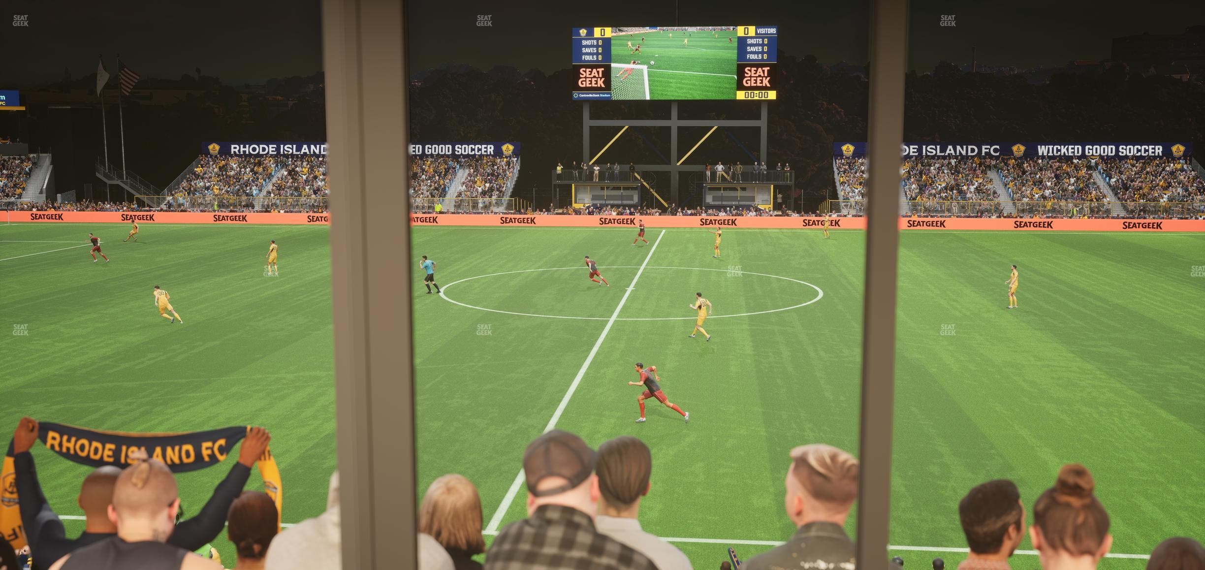 Centreville Bank Stadium - Section Club 3 Seat View