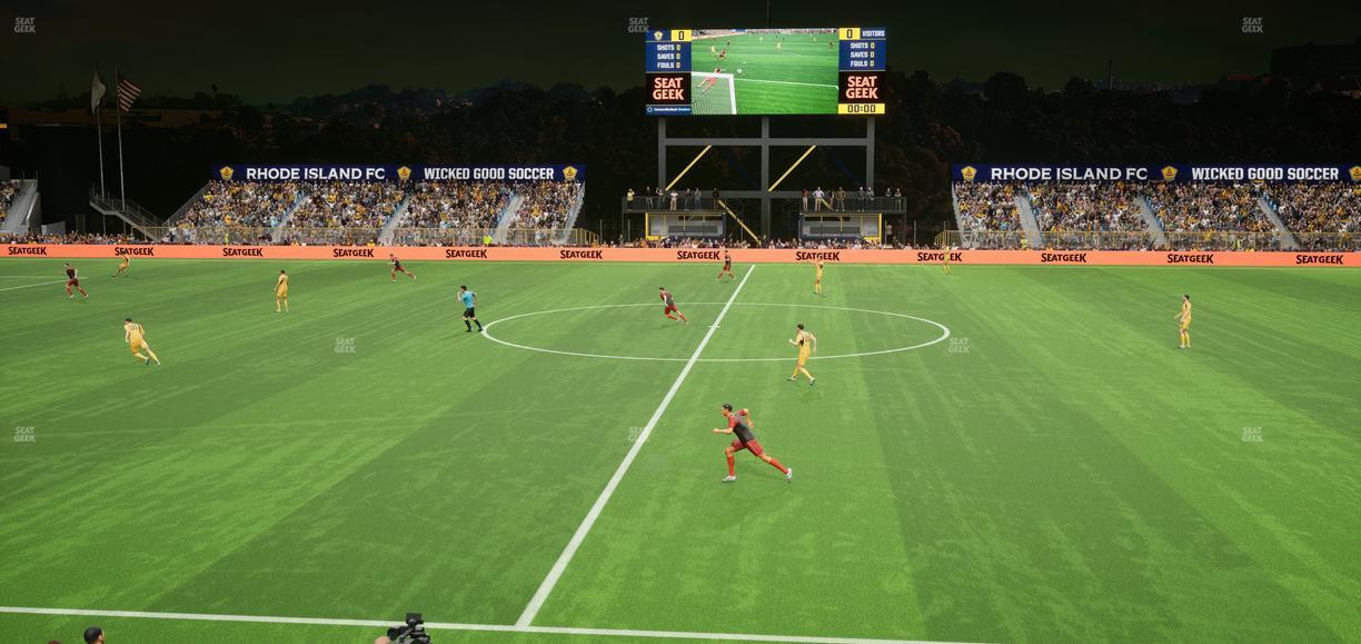 Centreville Bank Stadium - Section Club 3 Seat View