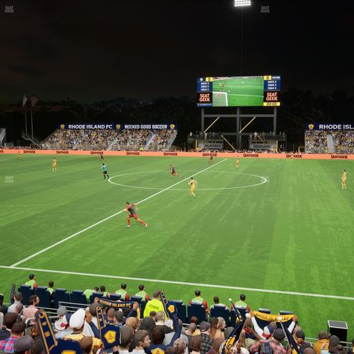 Centreville Bank Stadium - Section Club 4 Seat View