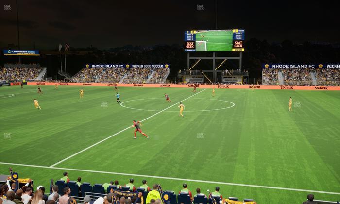 Centreville Bank Stadium - Section Club 4 Seat View