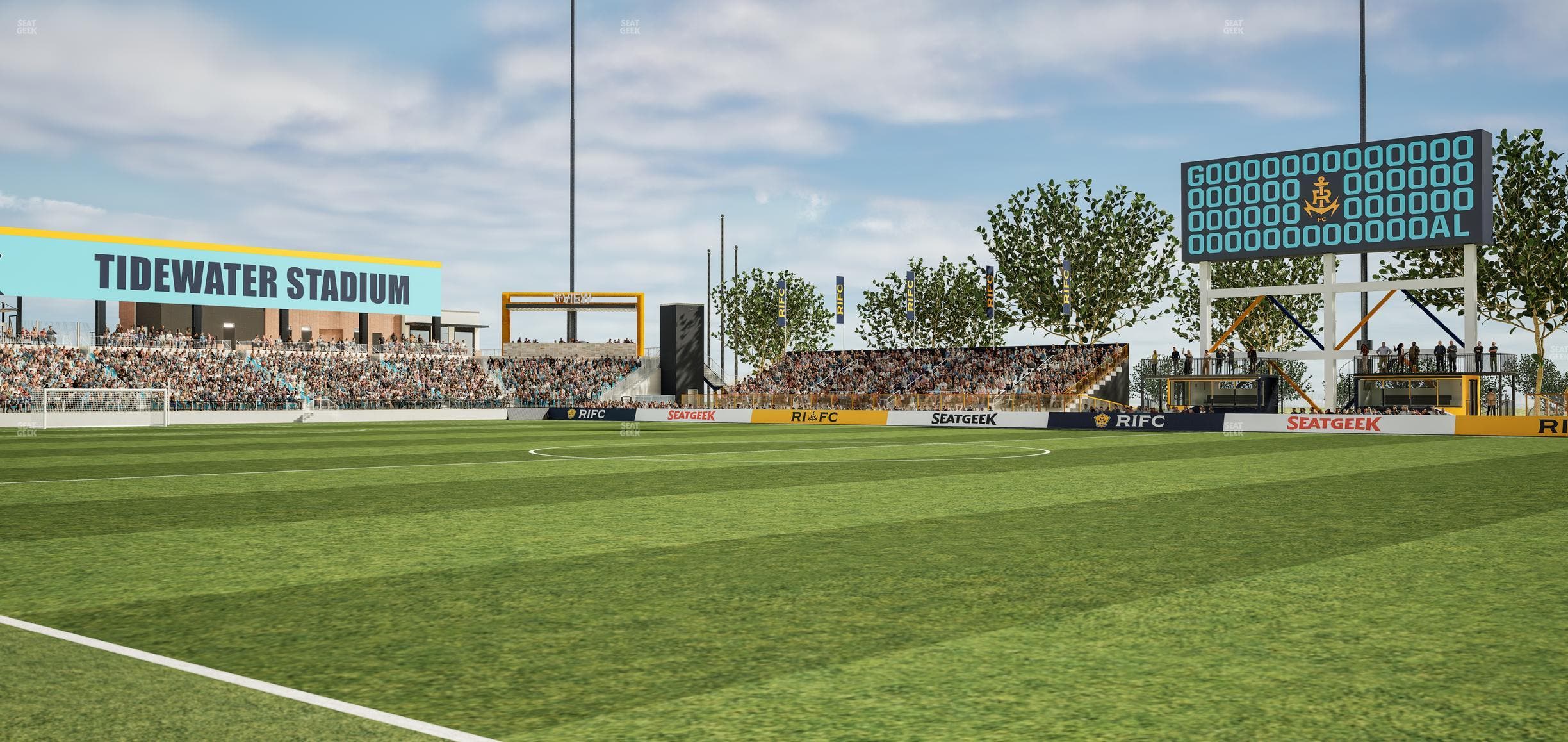 Centreville Bank Stadium - Section Field Seat A Seat View