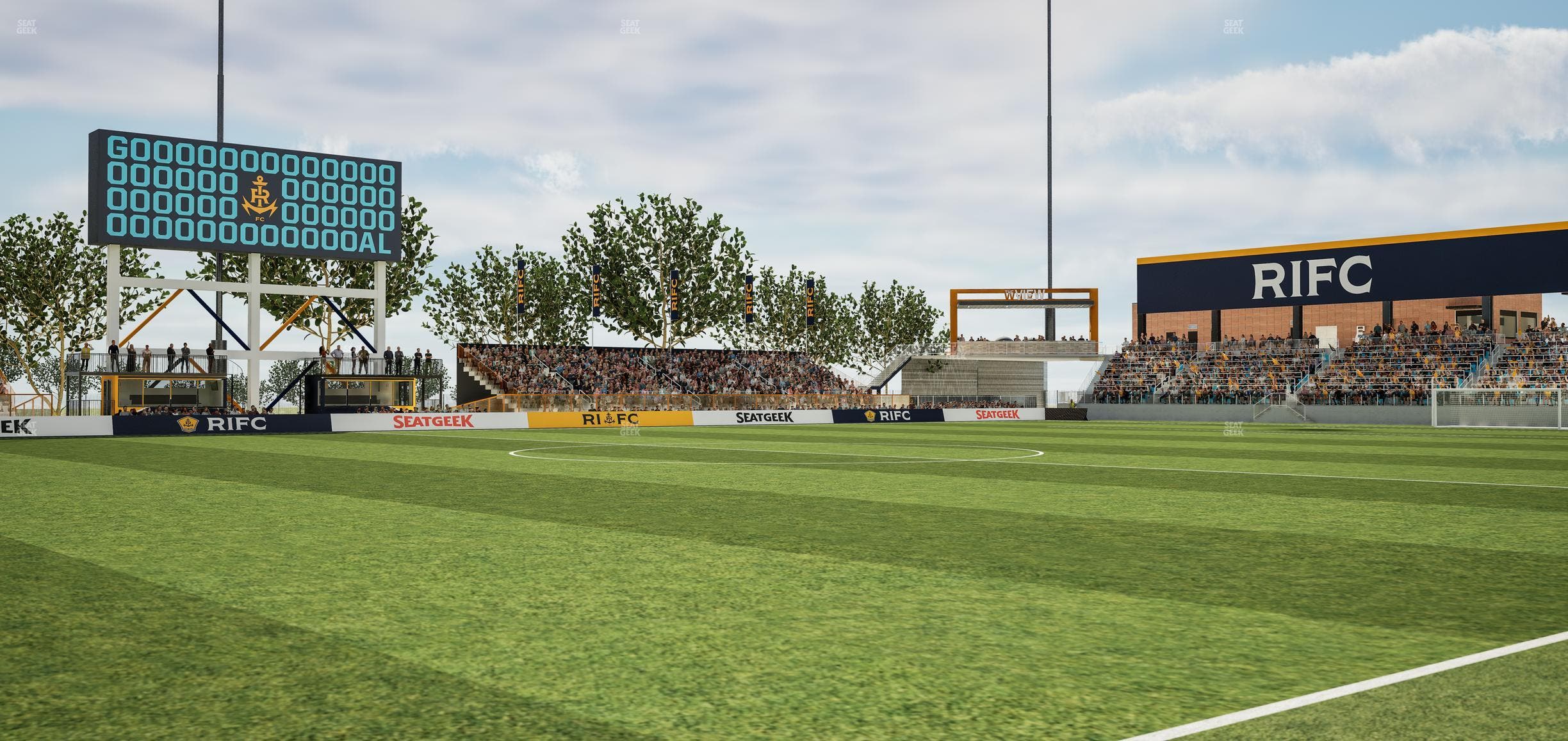 Centreville Bank Stadium - Section Field Seat B Seat View