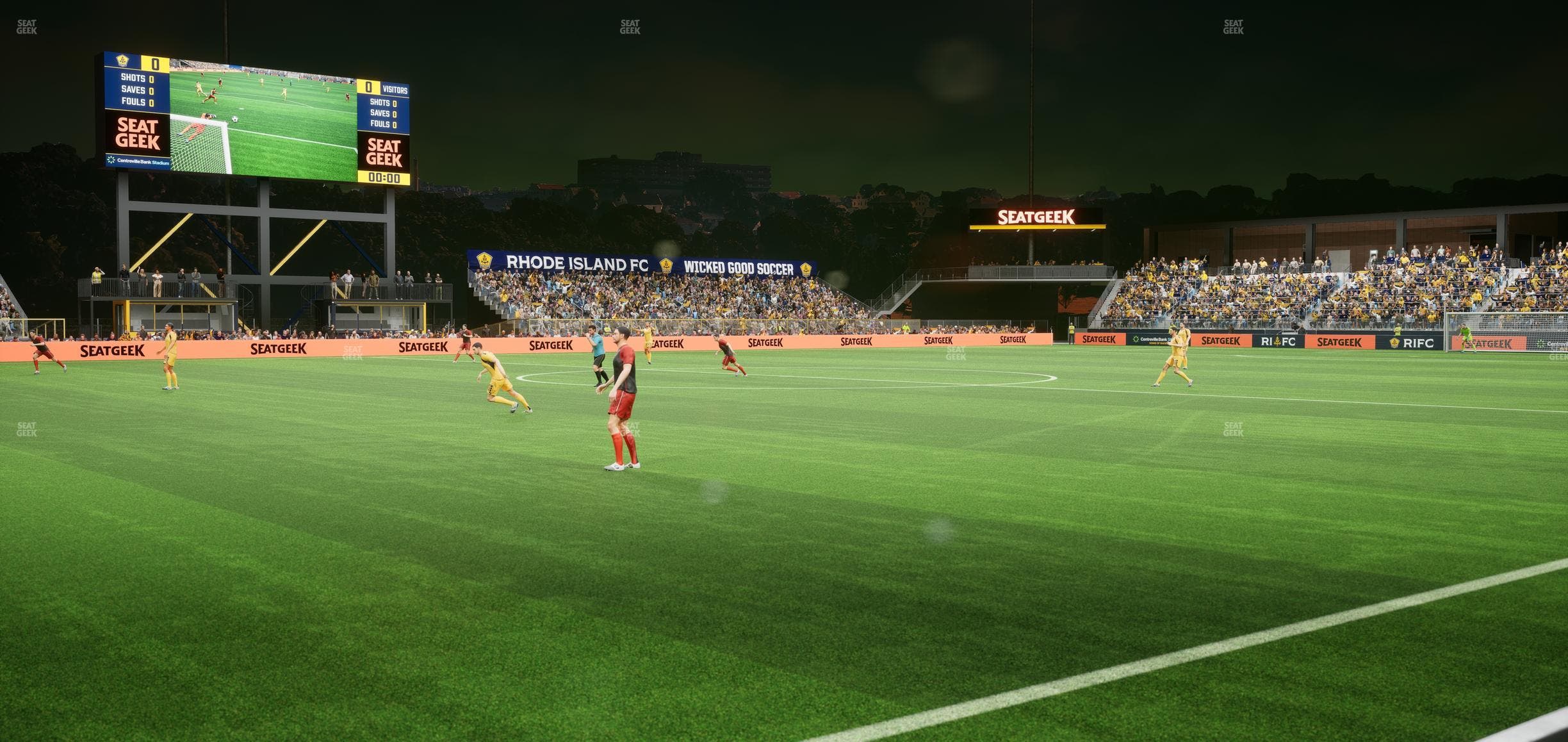 Centreville Bank Stadium - Section Field Seat B Seat View