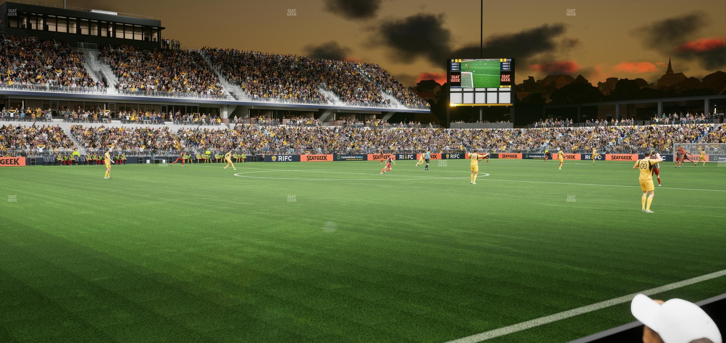 Centreville Bank Stadium - Section Field Seat D Seat View