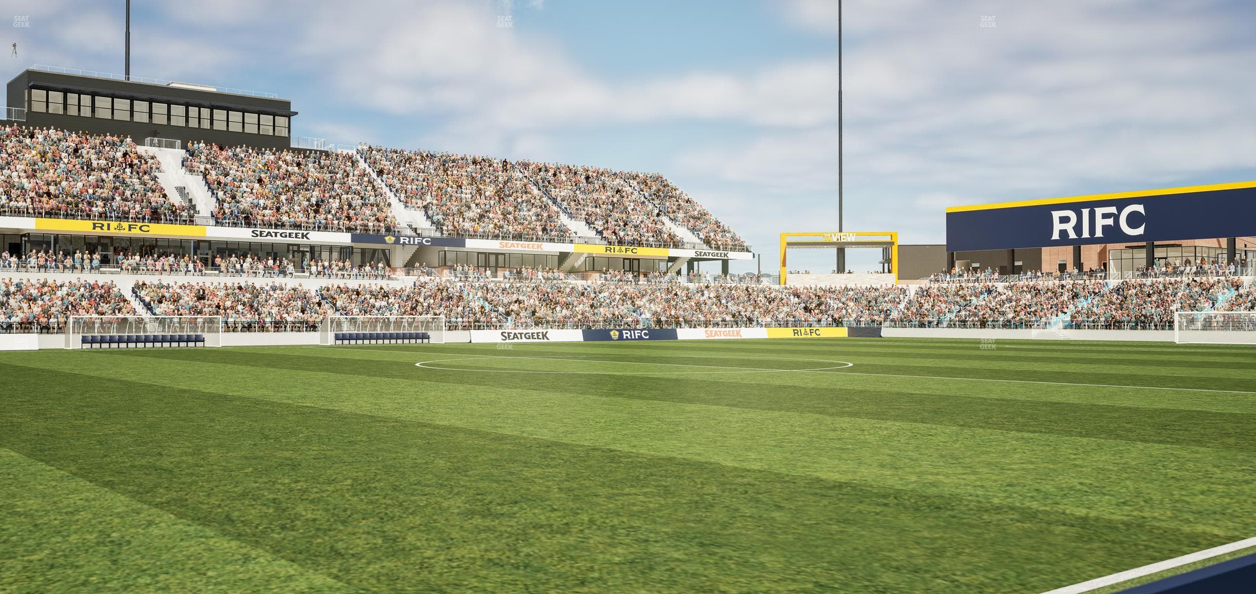 Centreville Bank Stadium - Section Field Seat D Seat View