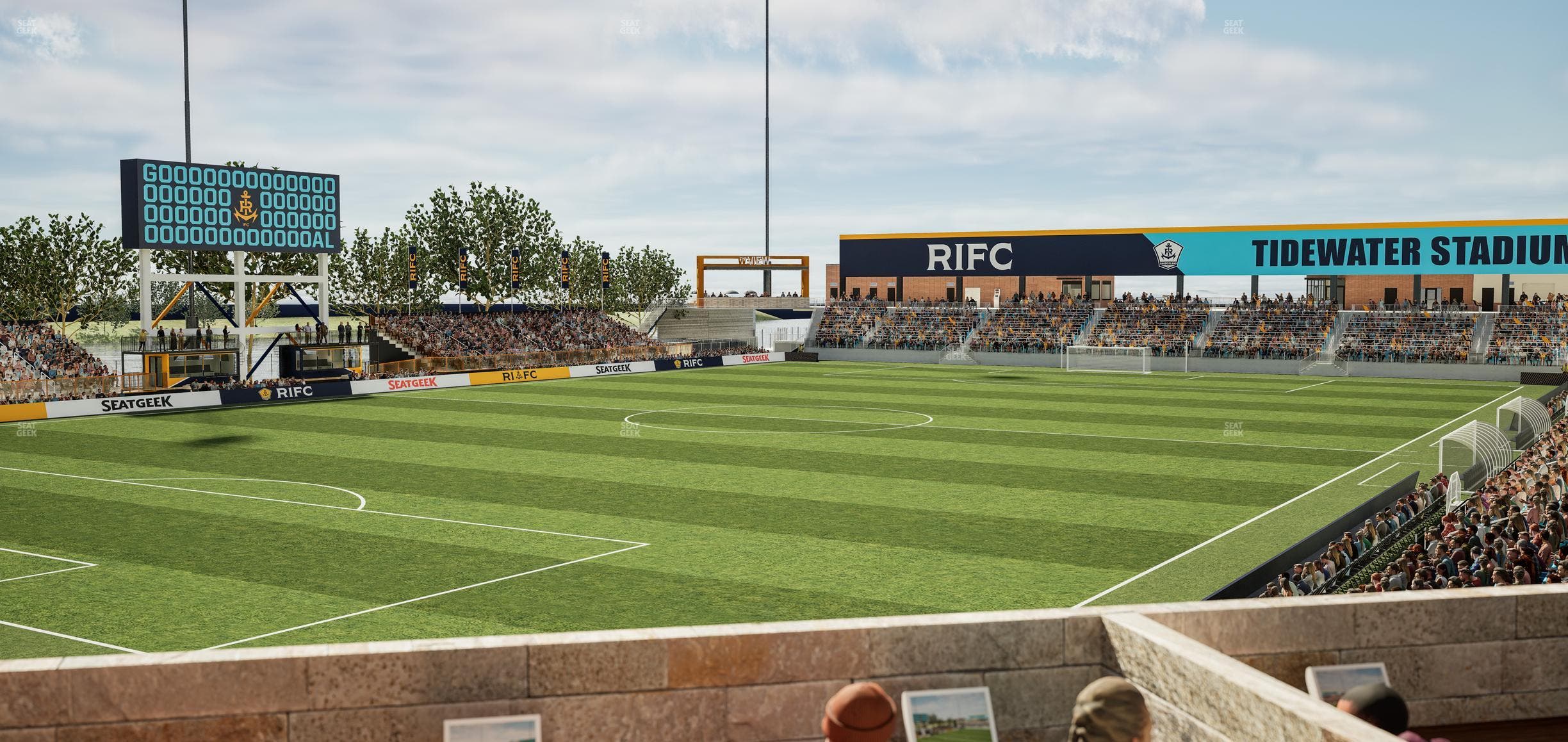 Centreville Bank Stadium - Section Loge 1 Seat View