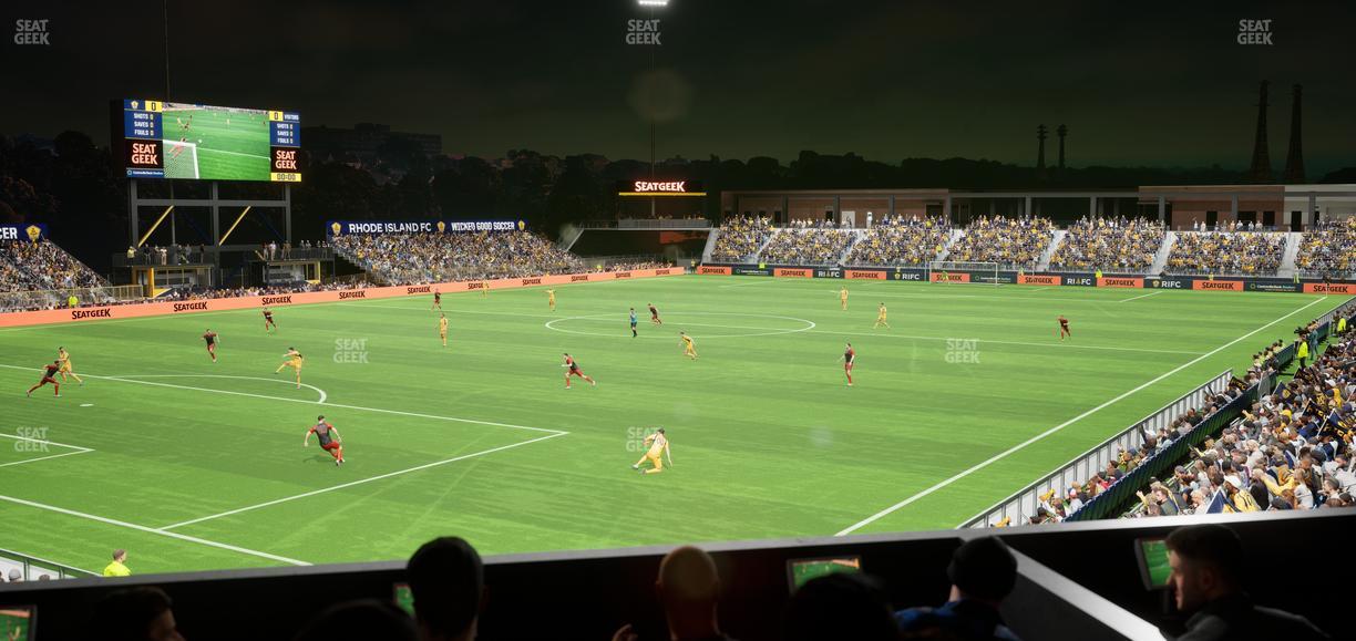 Centreville Bank Stadium - Section Loge 1 Seat View