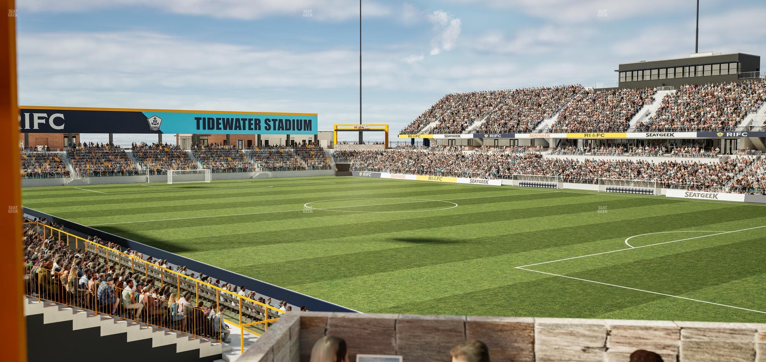 Centreville Bank Stadium - Section Loge 10 Seat View