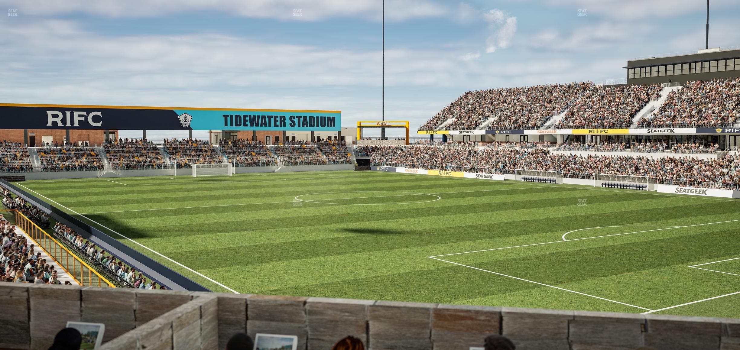 Centreville Bank Stadium - Section Loge 12 Seat View