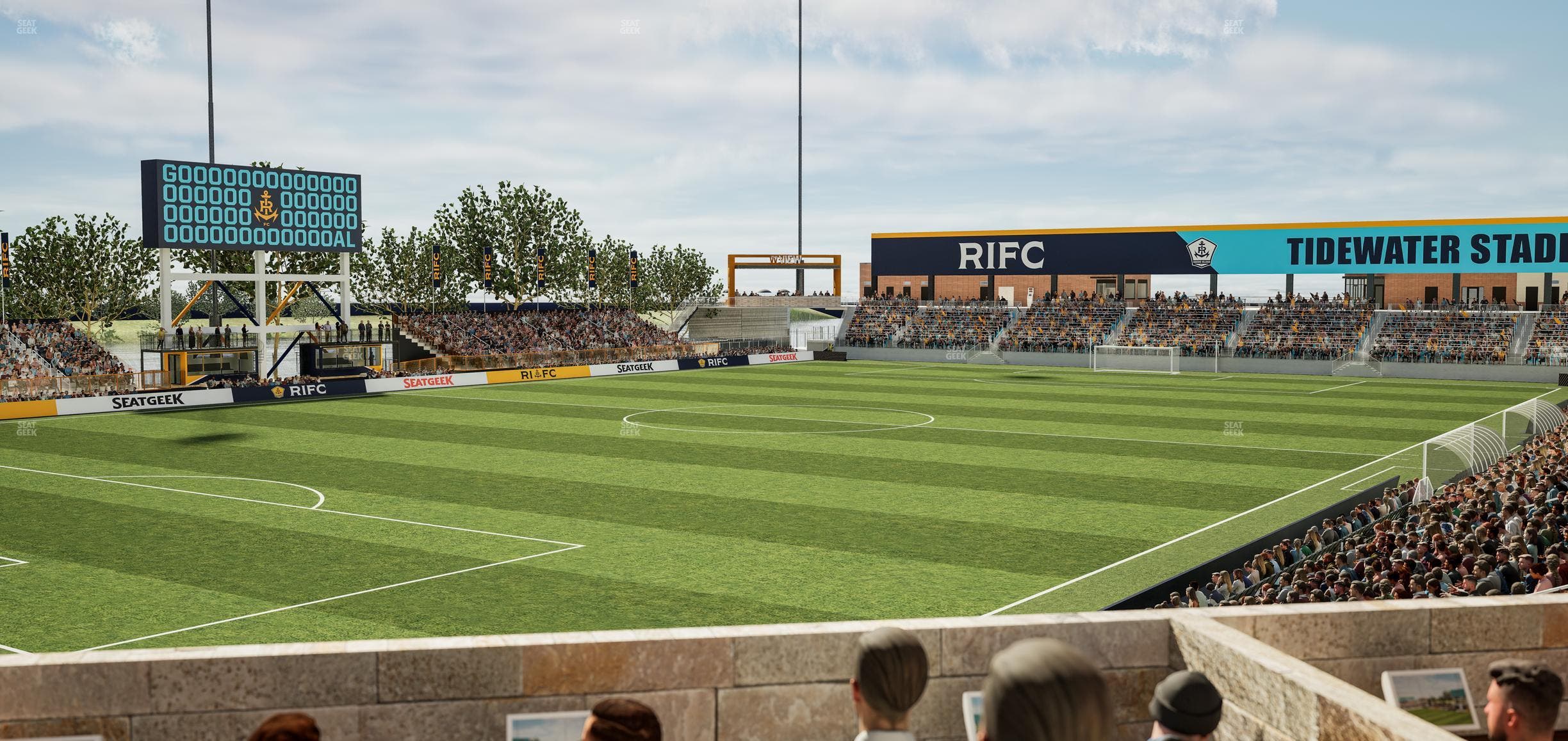 Centreville Bank Stadium - Section Loge 2 Seat View