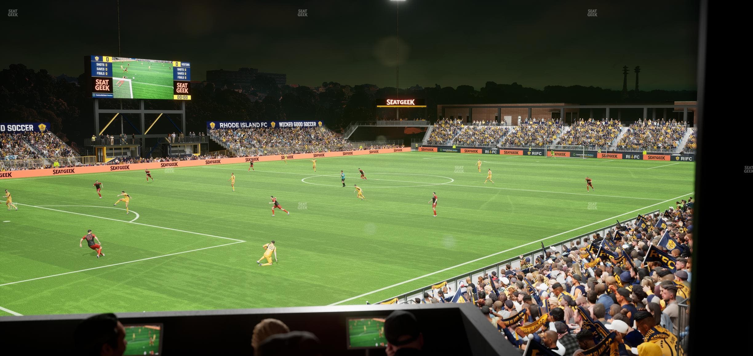 Centreville Bank Stadium - Section Loge 3 Seat View