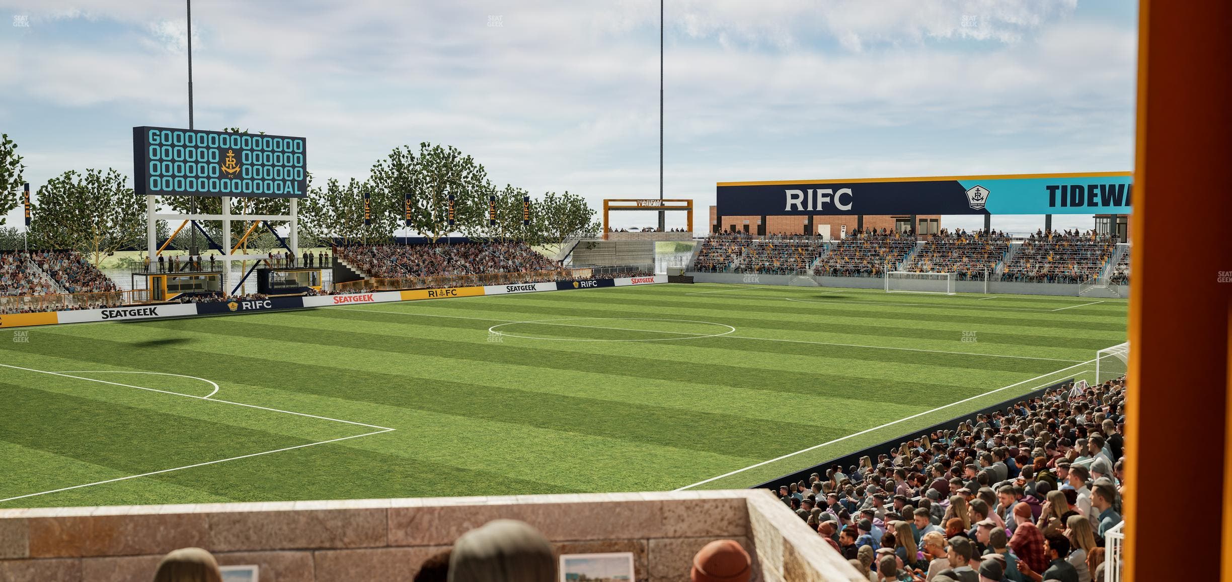 Centreville Bank Stadium - Section Loge 3 Seat View