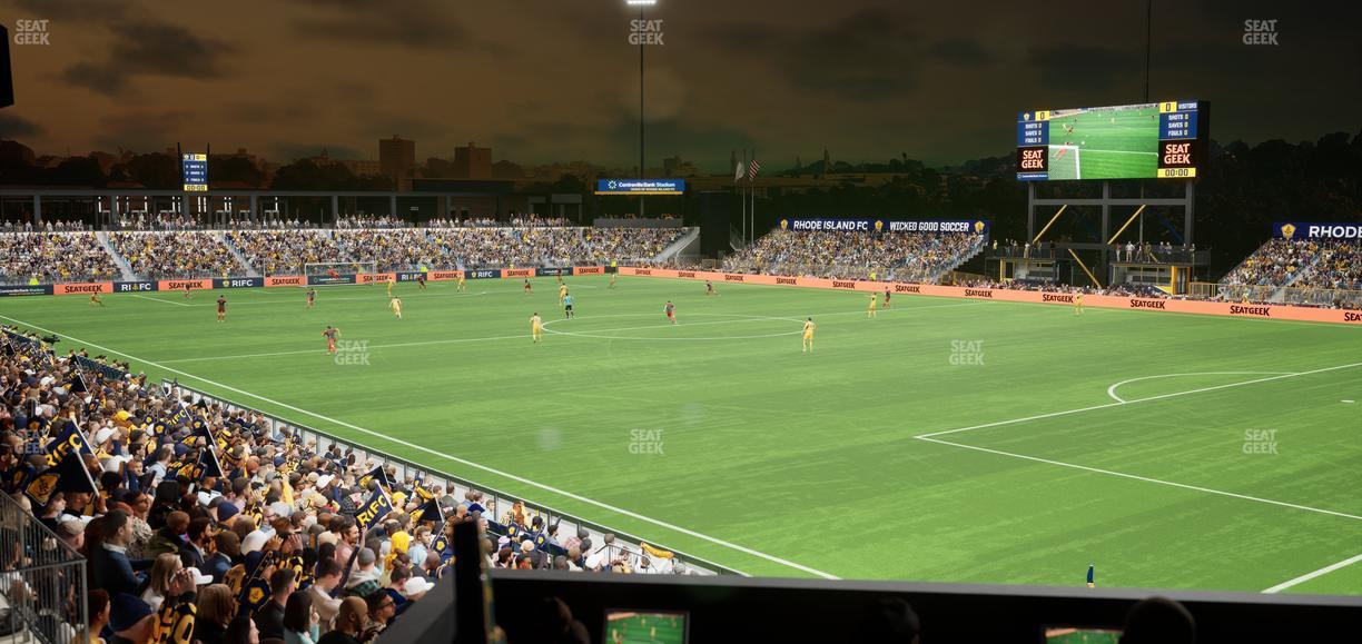 Centreville Bank Stadium - Section Loge 4 Seat View