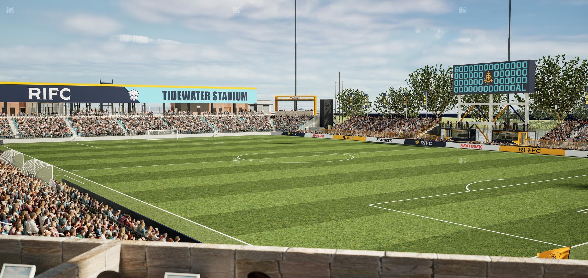 Centreville Bank Stadium - Section Loge 5 Seat View