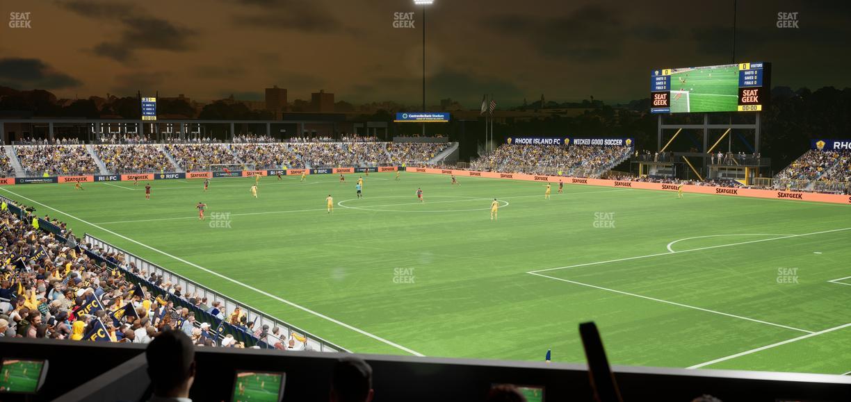 Centreville Bank Stadium - Section Loge 5 Seat View