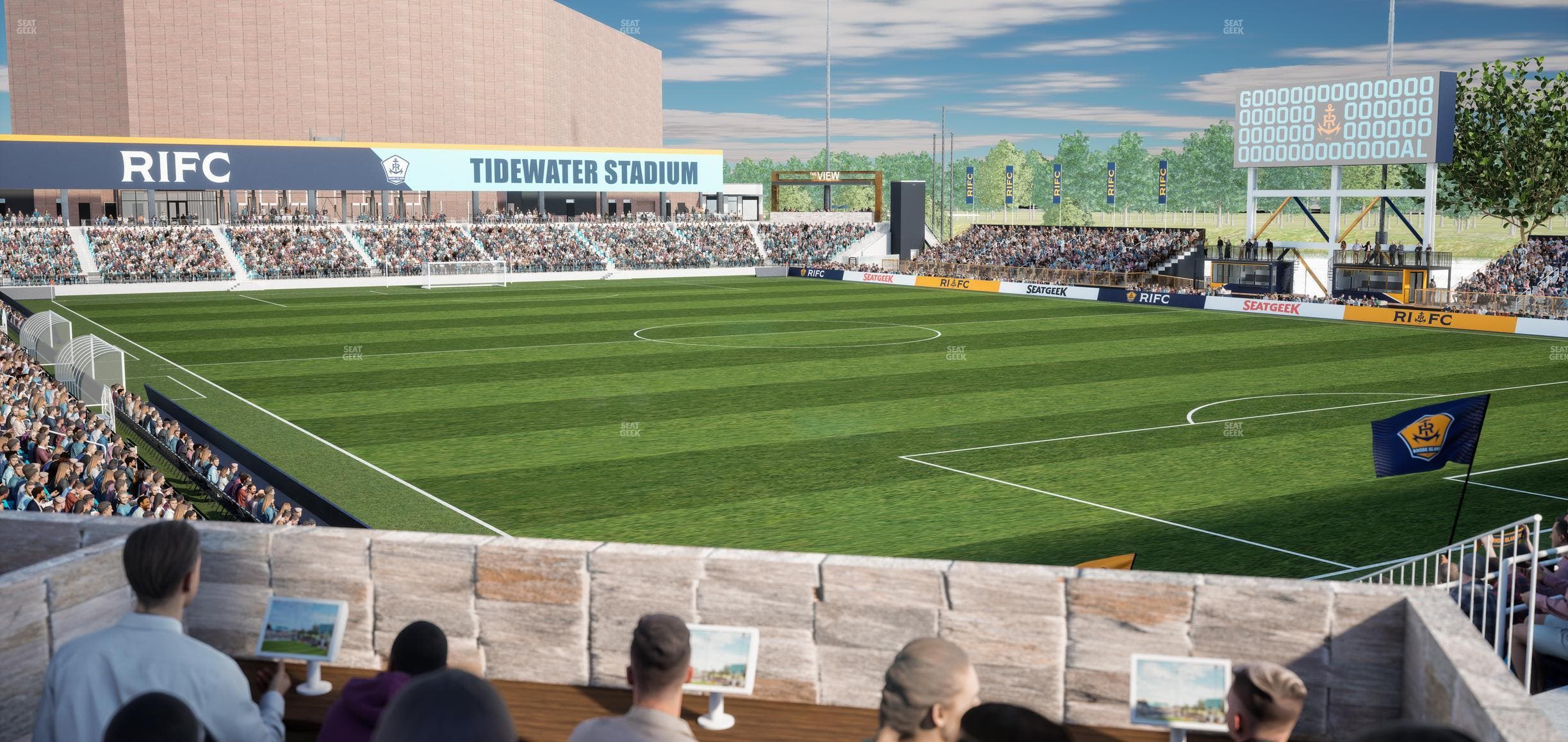 Centreville Bank Stadium - Section Loge 6 Seat View