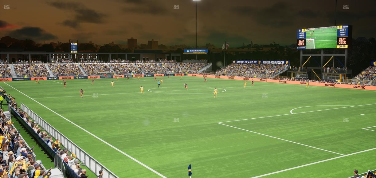 Centreville Bank Stadium - Section Loge 6 Seat View