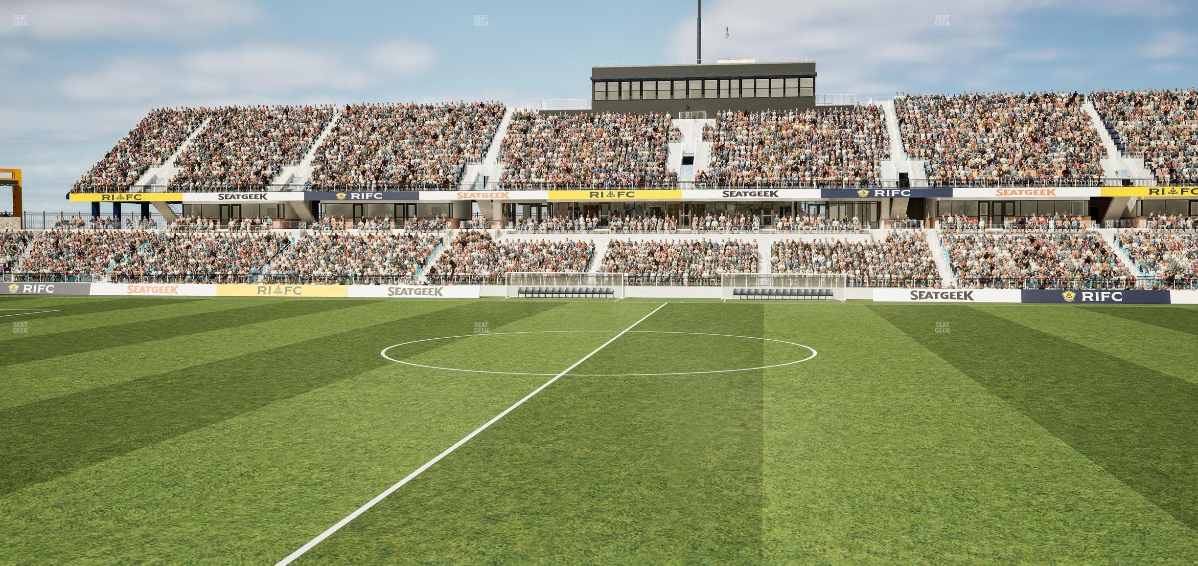 Centreville Bank Stadium - Section Midfield Pavilion 1 Seat View