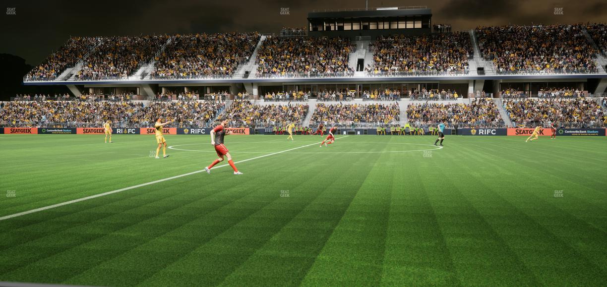 Centreville Bank Stadium - Section Midfield Pavilion 1 Seat View