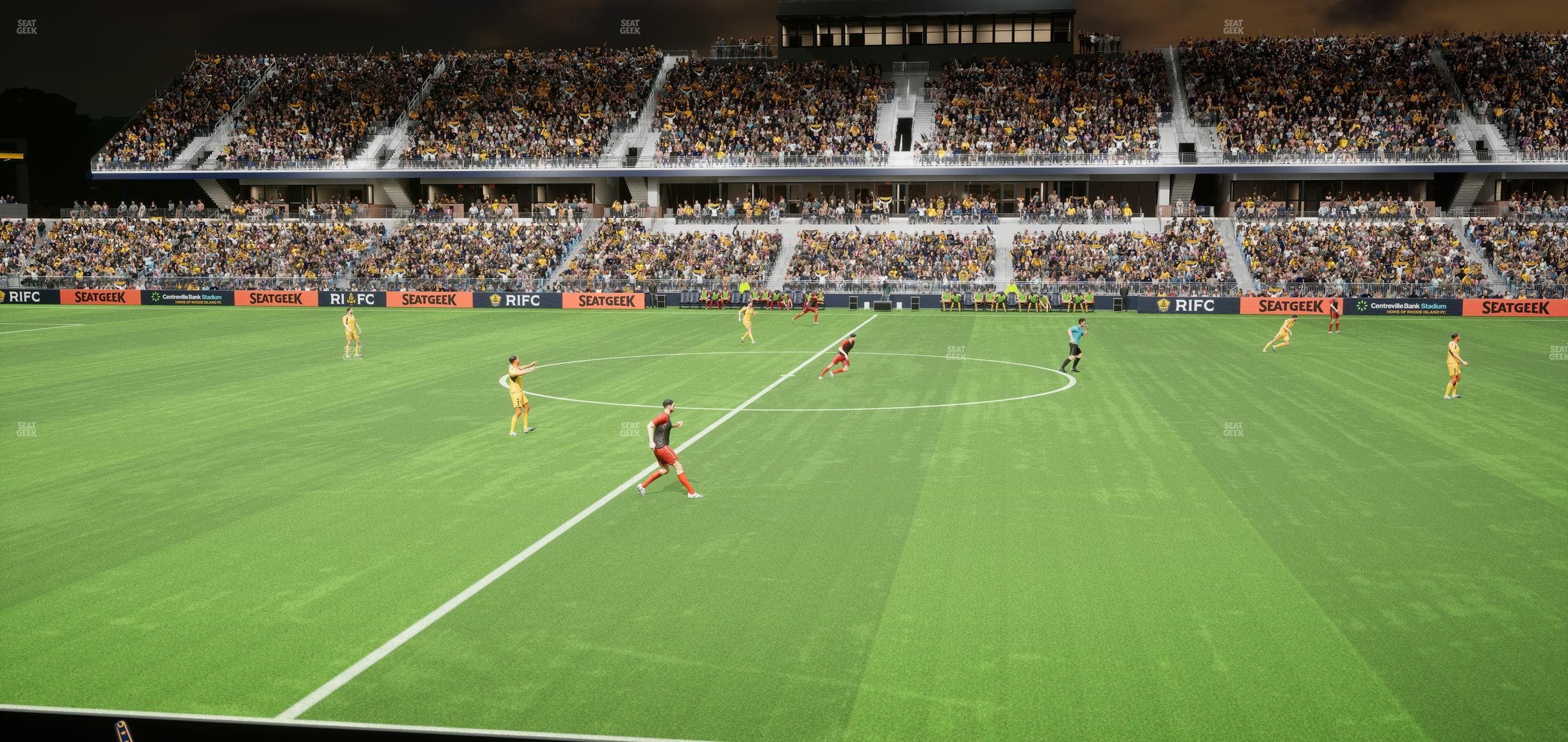 Centreville Bank Stadium - Section Midfield Pavilion 1 Seat View