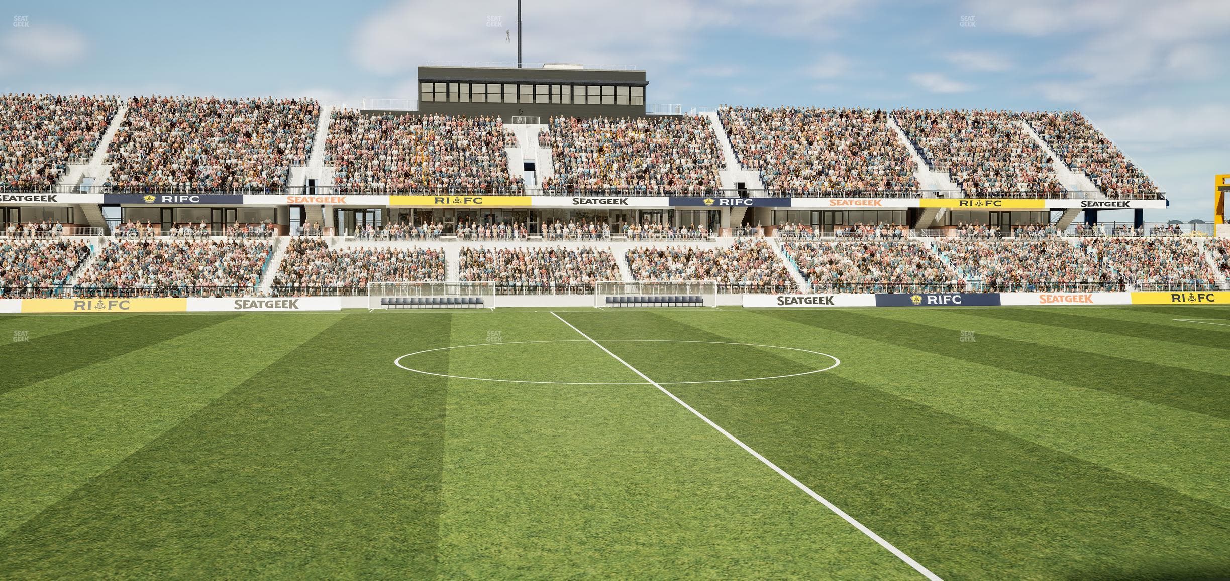 Centreville Bank Stadium - Section Midfield Pavilion 2 Seat View