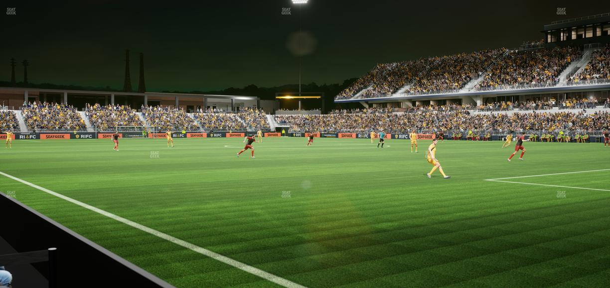 Centreville Bank Stadium - Section Pcf North Seat View