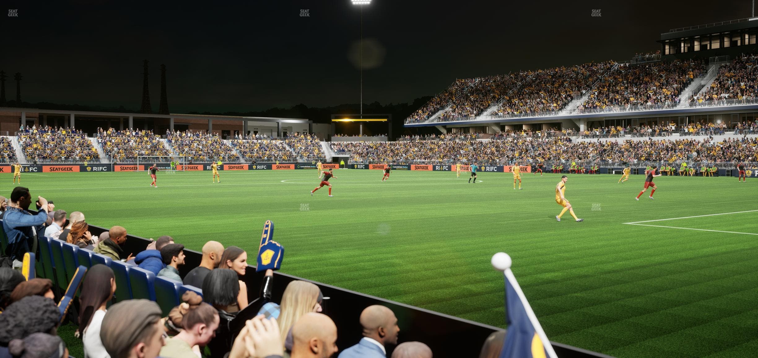 Centreville Bank Stadium - Section Pcf North Seat View