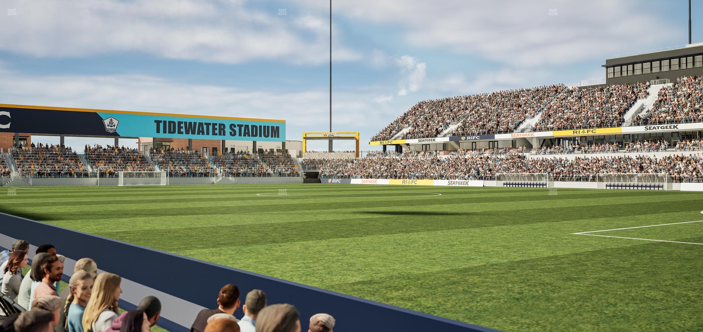 Centreville Bank Stadium - Section Pcf North Seat View