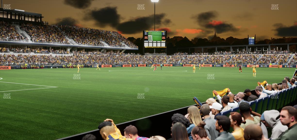 Centreville Bank Stadium - Section Pcf South Seat View