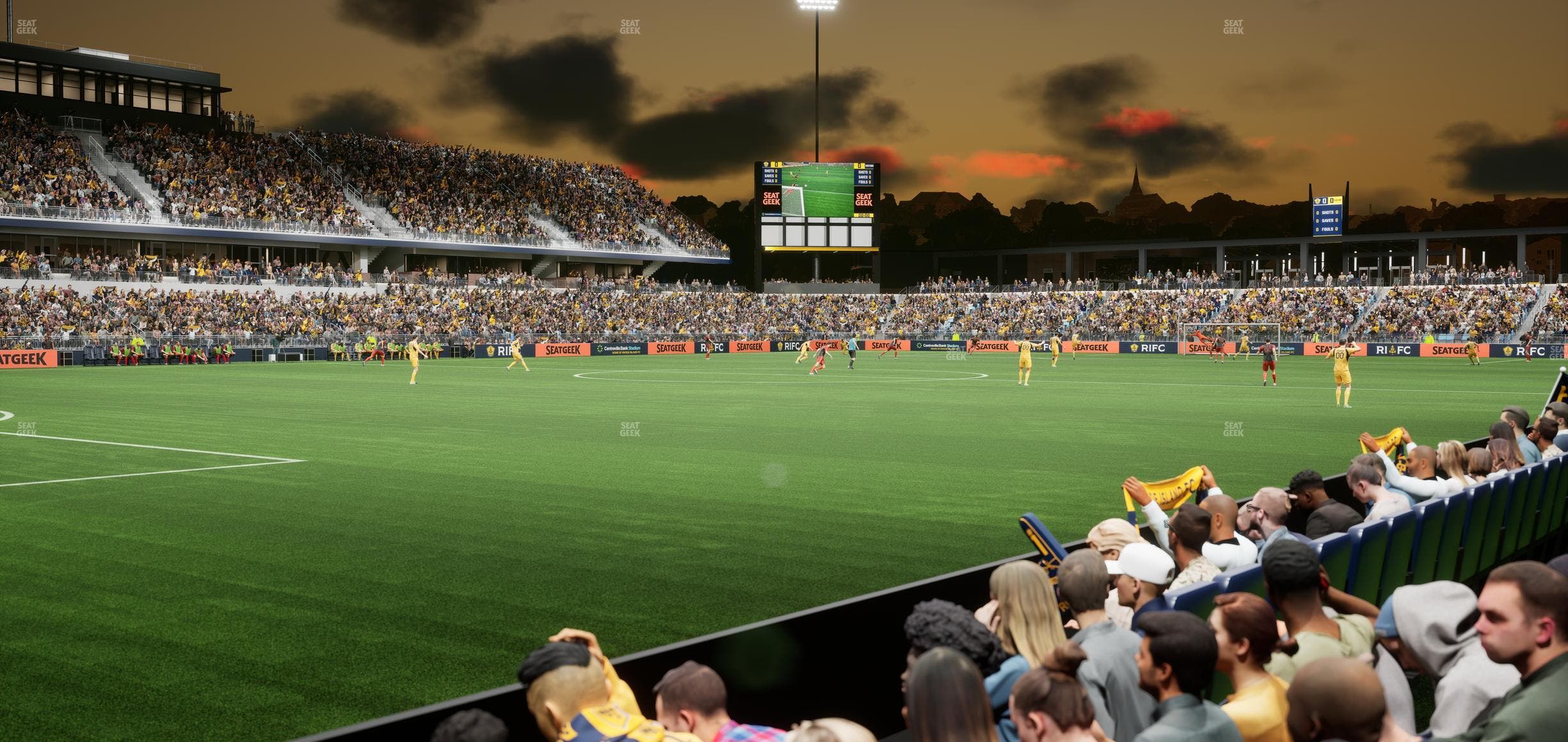 Centreville Bank Stadium - Section Pcf South Seat View