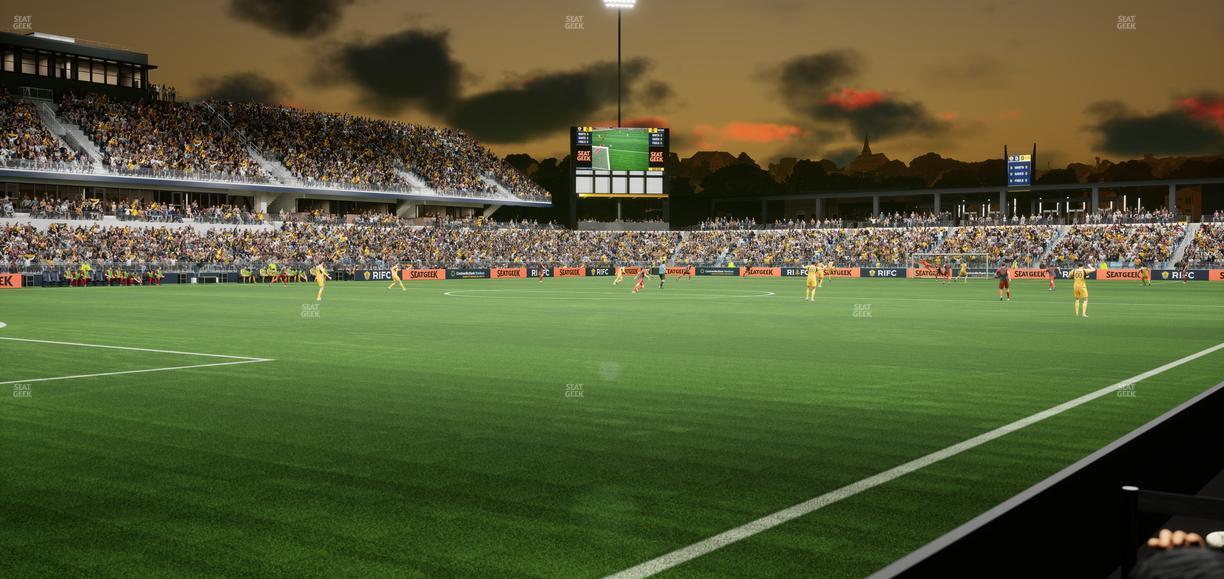 Centreville Bank Stadium - Section Pcf South Seat View