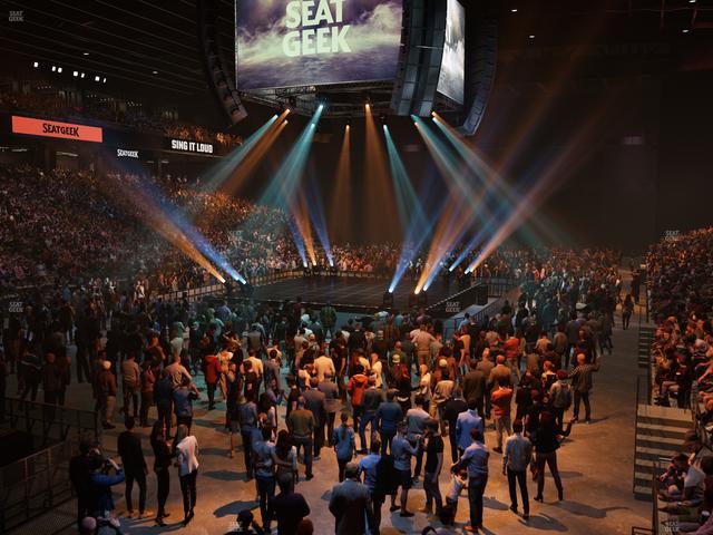 Official view from Section 110 at CFG Bank Arena