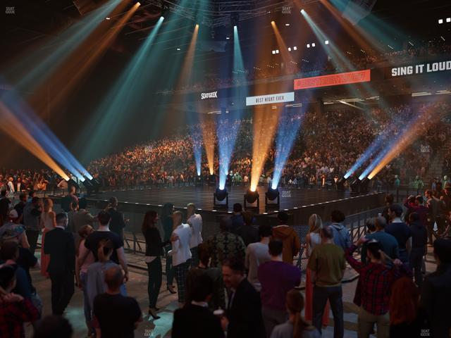 Official view from Section 120 at CFG Bank Arena
