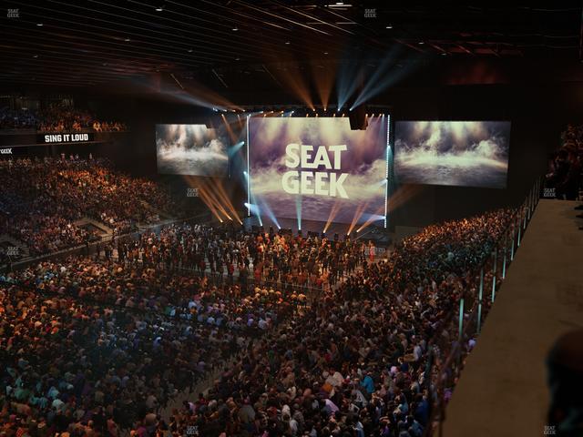 CFG Bank Arena - Section 206 Seat View CFG Bank Arena - Section 206 Seat View