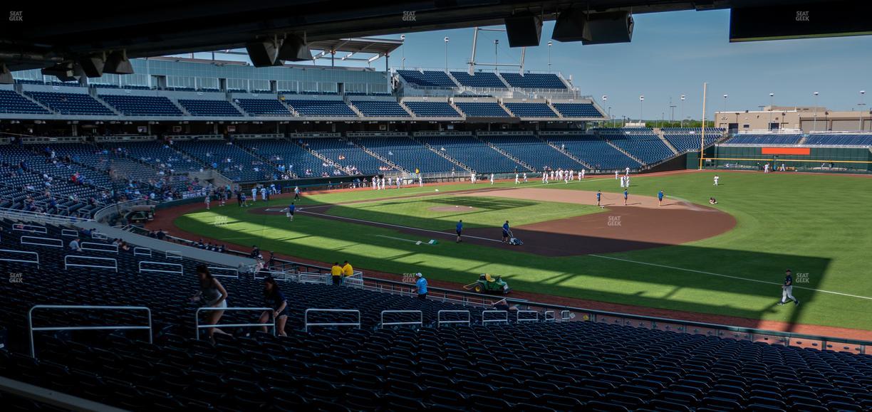 Charles Schwab Field Omaha - Section 104 A Seat View
