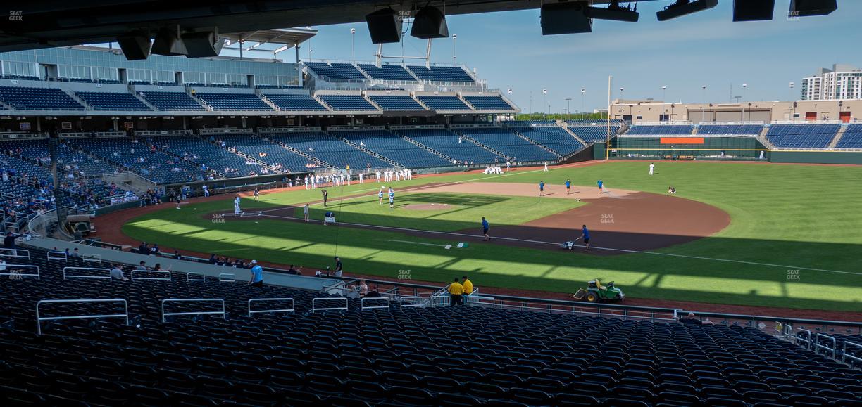 Charles Schwab Field Omaha - Section 105 A Seat View