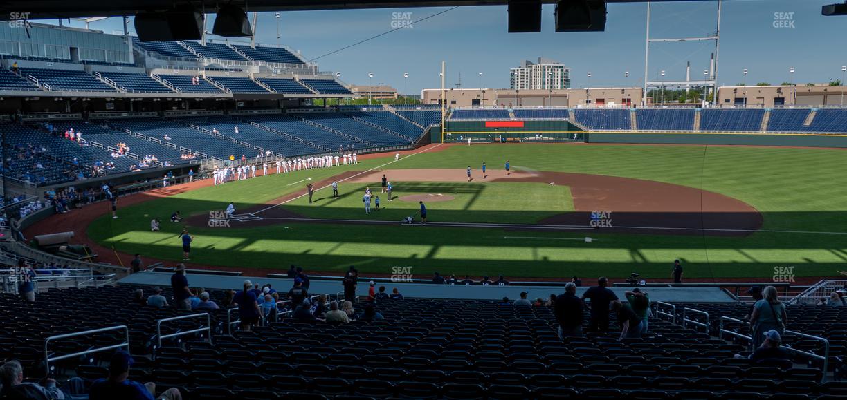 Charles Schwab Field Omaha - Section 107 Seat View