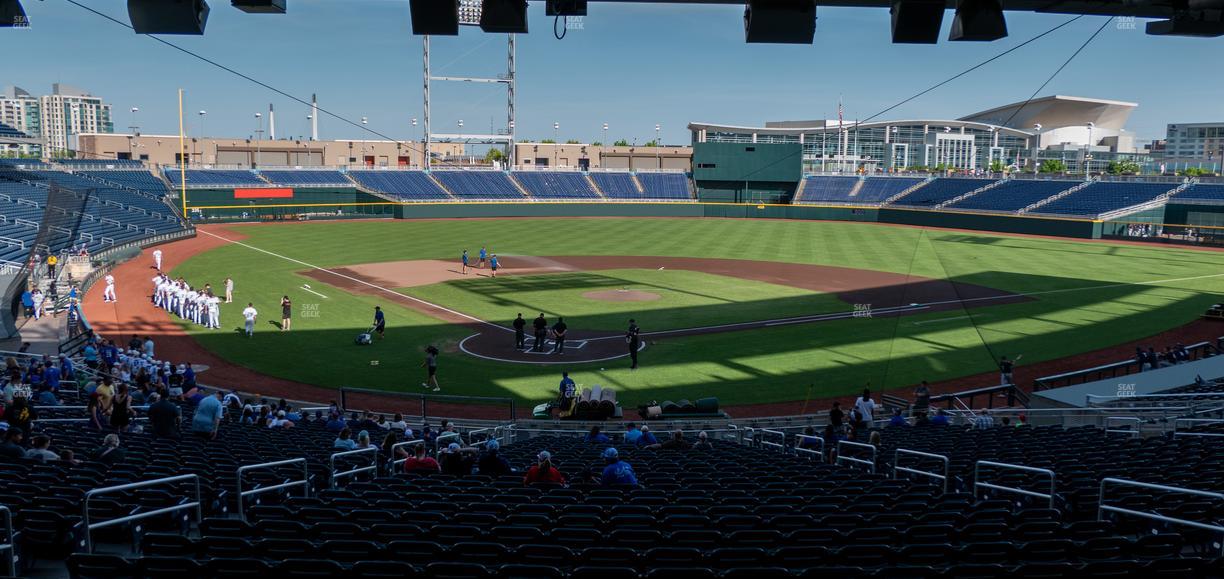 Charles Schwab Field Omaha - Section 111 A Seat View