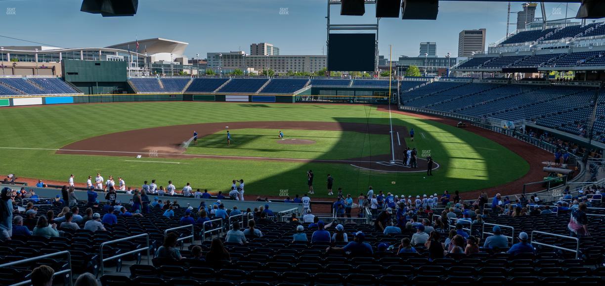 Charles Schwab Field Omaha - Section 115 A Seat View
